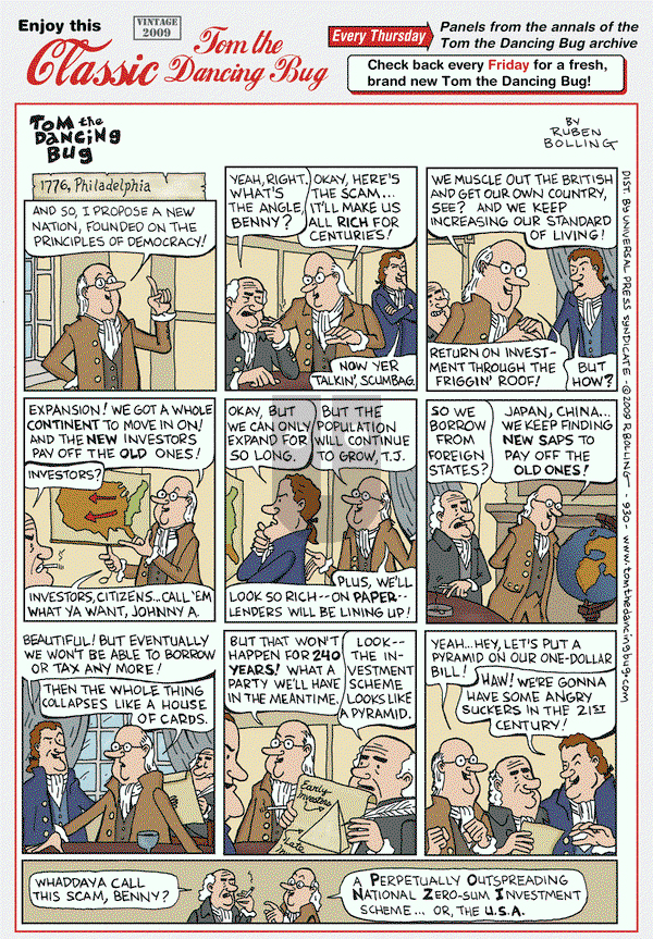 Tom the Dancing Bug on Thursday May 8, 2014 Comic Strip