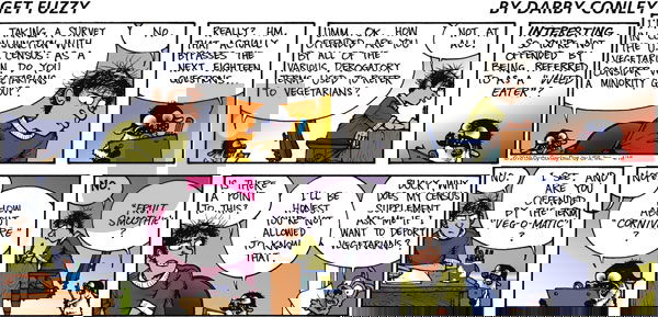 Get Fuzzy on Sunday April 18, 2010 Comic Strip