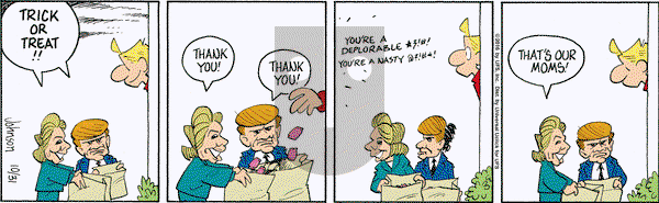 Arlo and Janis on Monday October 31, 2016 Comic Strip