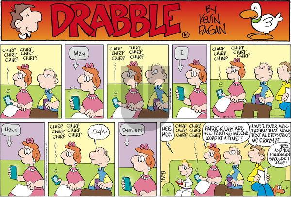 Drabble on Sunday October 18, 2015 Comic Strip