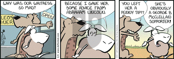 DeFlocked on Wednesday January 4, 2017 Comic Strip