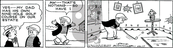 Nancy Classics on Wednesday April 29, 2015 Comic Strip