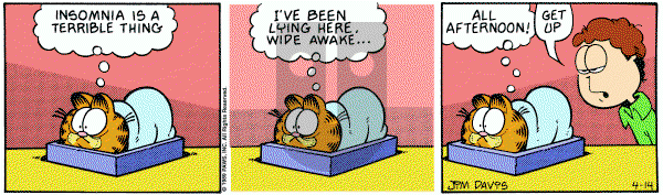 Garfield on Friday April 14, 1989 Comic Strip