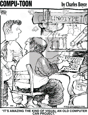 Compu-toon on Wednesday October 9, 2013 Comic Strip