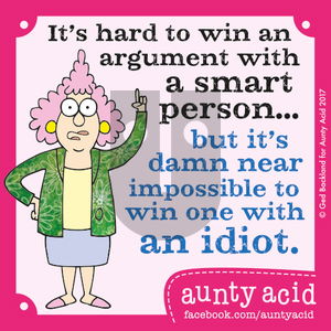 Aunty Acid on Monday November 6, 2017 Comic Strip