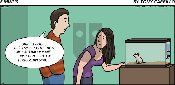 F Minus on Sunday June 26, 2016 Comic Strip