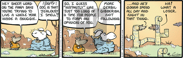 DeFlocked on Saturday March 27, 2010 Comic Strip
