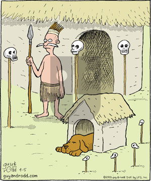 Brevity on Saturday April 5, 2008 Comic Strip