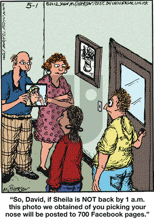 Close to Home on Tuesday May 1, 2012 Comic Strip