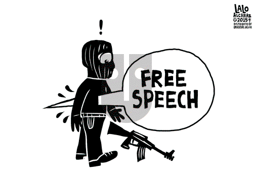 Lalo Alcaraz - Tuesday January 13, 2015 Comic Strip