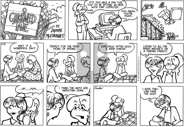 9 Chickweed Lane on Sunday April 10, 1994 Comic Strip