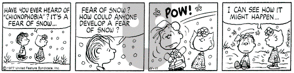 Peanuts on Friday November 11, 1977 Comic Strip