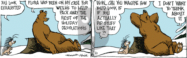 The Grizzwells on Monday January 17, 2011 Comic Strip