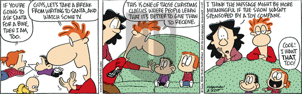 Baby Blues on Wednesday November 29, 2006 Comic Strip