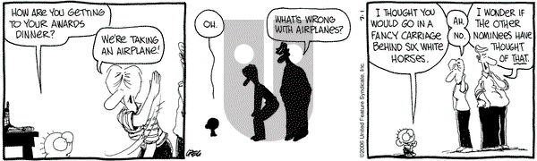 The Buckets on Saturday July 1, 2006 Comic Strip