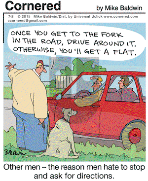 Cornered on Thursday July 2, 2015 Comic Strip