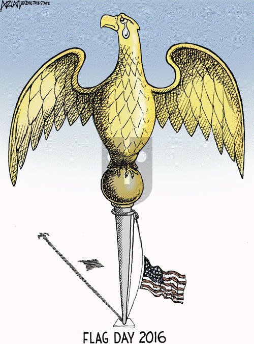 Robert Ariail on Tuesday June 14, 2016 Comic Strip