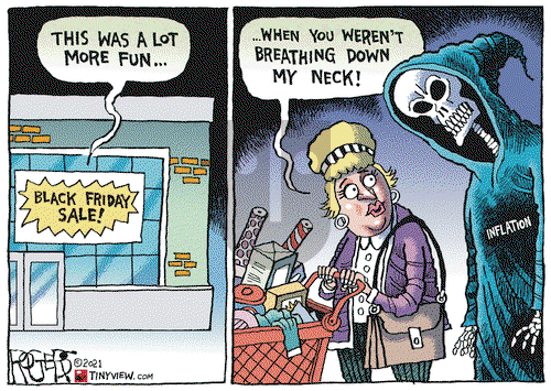 Rob Rogers on Friday November 26, 2021 Comic Strip