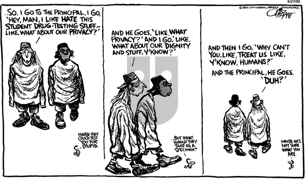 Pat Oliphant - Tuesday June 27, 1995 Comic Strip