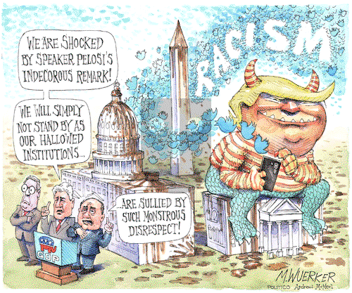 Matt Wuerker on Thursday July 18, 2019 Comic Strip