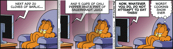 Garfield on Saturday November 12, 2016 Comic Strip