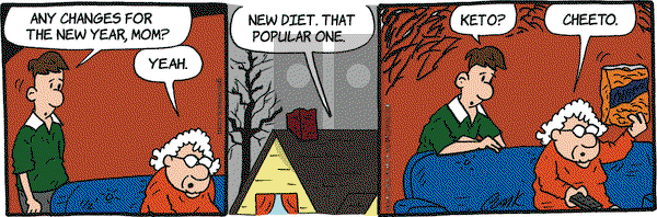 Lola on Wednesday January 2, 2019 Comic Strip