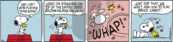 Peanuts - Saturday September 9, 2023 Comic Strip