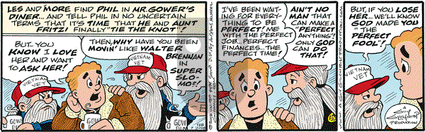 Nancy on Wednesday February 7, 2018 Comic Strip