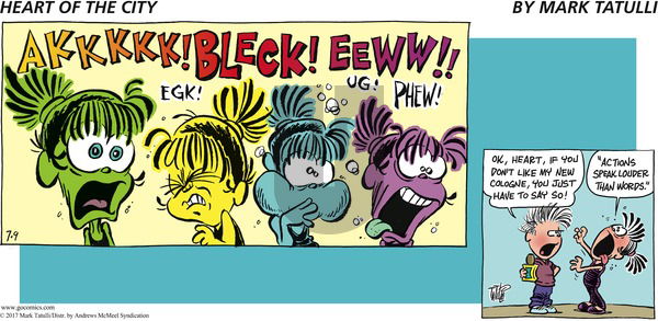 Heart of the City on Sunday July 9, 2017 Comic Strip