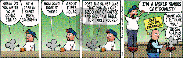 Pearls Before Swine on Wednesday February 18, 2015 Comic Strip
