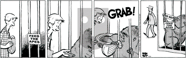 Lucky Cow on Thursday January 24, 2008 Comic Strip
