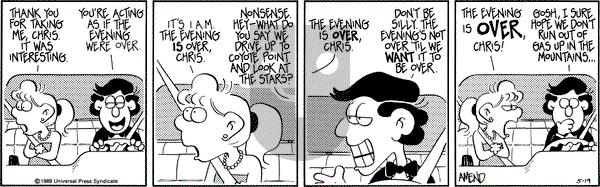 FoxTrot on Friday May 19, 1989 Comic Strip