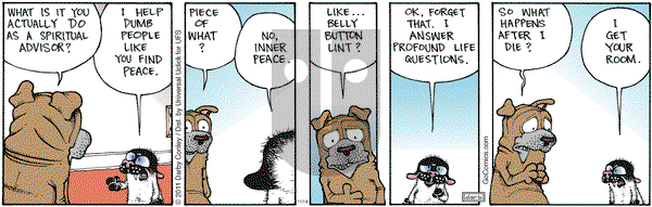 Get Fuzzy on Thursday November 14, 2013 Comic Strip