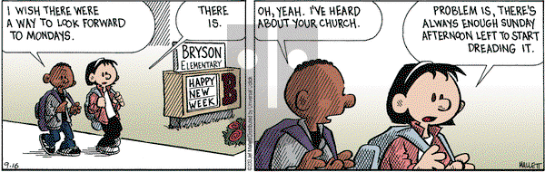 Frazz on Monday September 16, 2013 Comic Strip