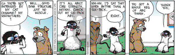 Get Fuzzy on Friday May 17, 2013 Comic Strip