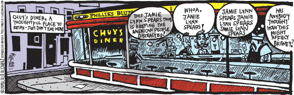 La Cucaracha on Monday January 7, 2008 Comic Strip