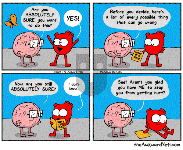 The Awkward Yeti on Friday August 14, 2020 Comic Strip