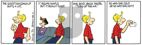 Arlo and Janis on Monday September 18, 2006 Comic Strip