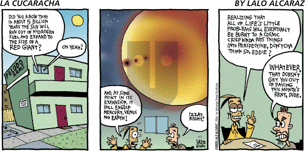 La Cucaracha - Sunday April 3, 2005 Comic Strip