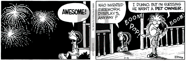 Grand Avenue on Thursday July 4, 2002 Comic Strip