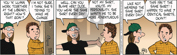 Luann on Monday May 5, 2008 Comic Strip