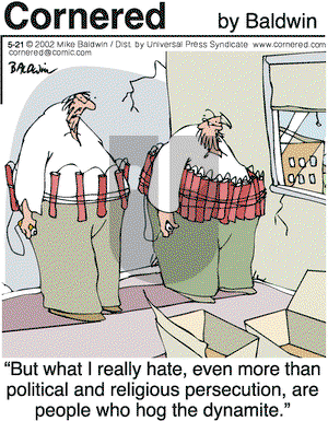 Cornered on Tuesday May 21, 2002 Comic Strip