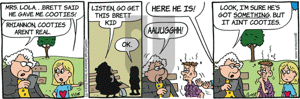 Lola on Wednesday April 16, 2014 Comic Strip