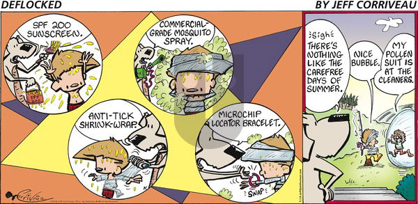DeFlocked on Sunday July 15, 2018 Comic Strip