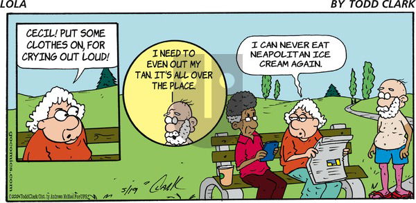 Lola - Sunday May 19, 2024 Comic Strip