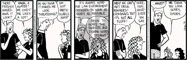 Clear Blue Water on Saturday January 5, 2008 Comic Strip