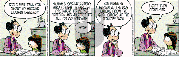 Baldo on Wednesday September 7, 2016 Comic Strip
