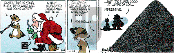 Over the Hedge on Monday December 15, 2025 Comic Strip