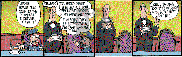 Monty on Friday December 4, 2015 Comic Strip
