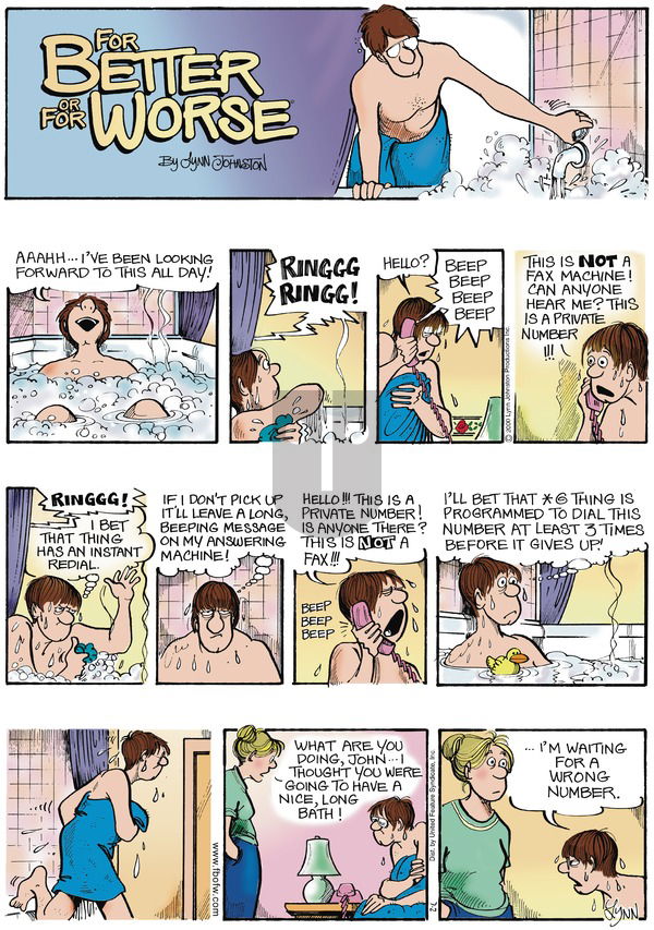 For Better or For Worse on Friday August 4, 2000 Comic Strip